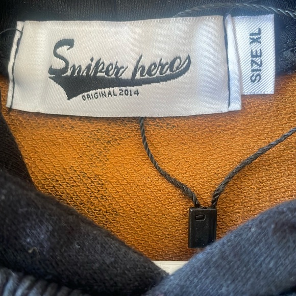 NWOT: SNIPER HERO CAMOUFLAGE PULLOVER HOODIE - BRAND NEW - Picture 11 of 15